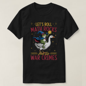 Chaotic DnD Frog Goose Meme Design T-Shirt