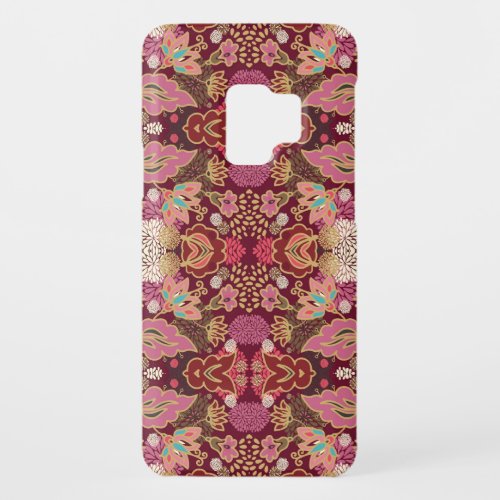 Chaotic Floral Vintage Pattern Case_Mate Samsung Galaxy S9 Case