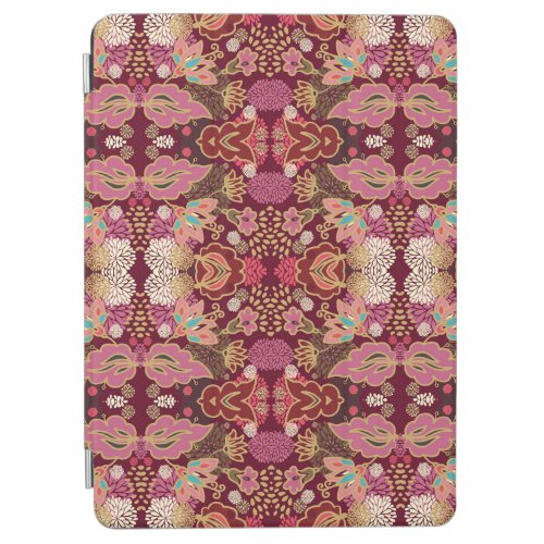 Chaotic Floral Vintage Pattern iPad Air Cover