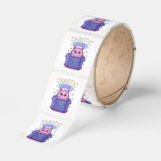 Chaotic Good Cat | I Do What I Want Classic Round Sticker