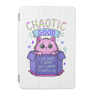 Chaotic Good Cat | I Do What I Want iPad Mini Cover