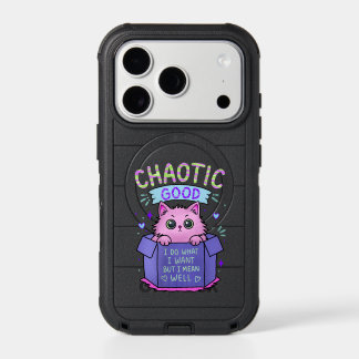 Chaotic Good Cat | I Do What I Want iPhone 17 Pro Case