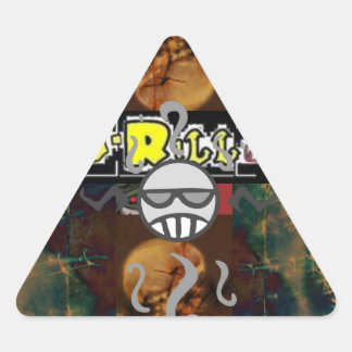 Chaotic J-Rilla and Skull Triangle Sticker