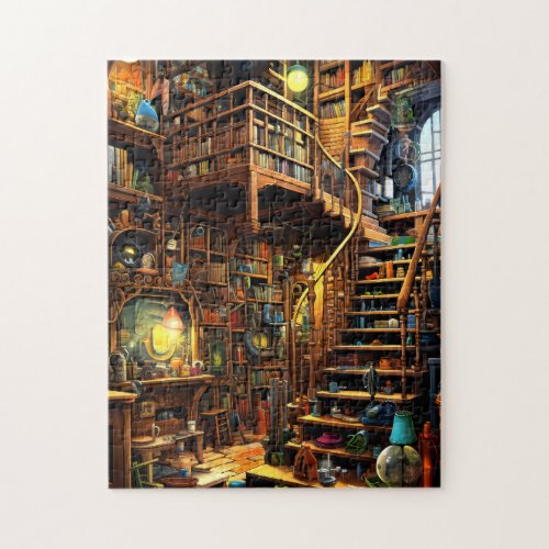 Chaotic Library Puzzle 