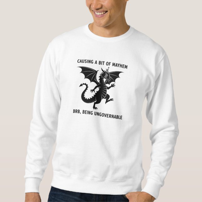 Chaotic Little Dragon Sweatshirt (Front)
