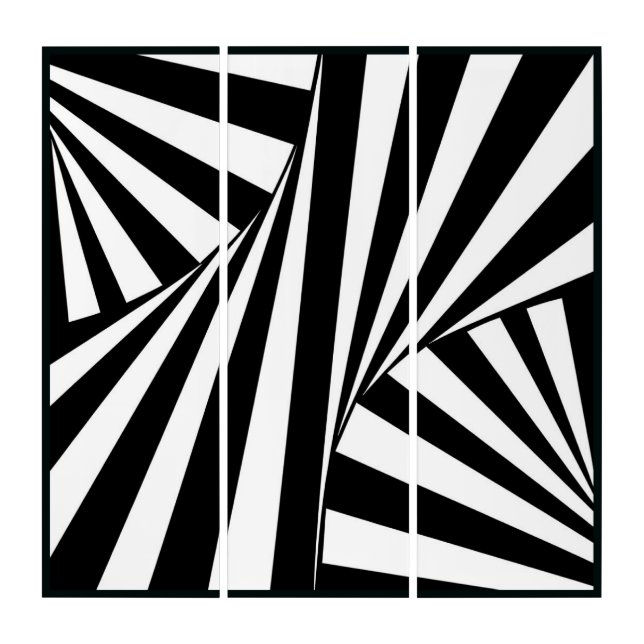 Chaotic Order | Modern Triptych (Front)