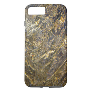 Chaotic Rippling Gold Water Abstract iPhone 8 Plus/7 Plus Case