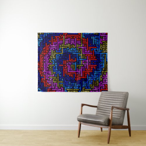 Chaotic Spiral Tapestry