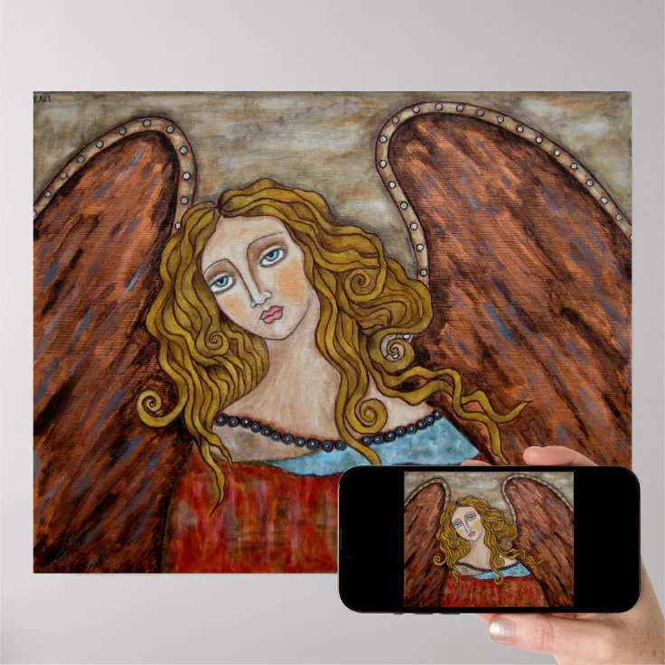 Chaourum - Angel - Poster | Zazzle