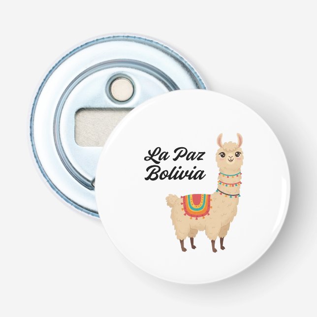 Chapa de Bolivia Bottle Opener (Front)