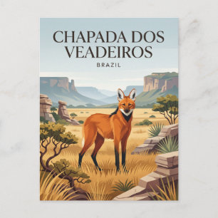 Chapada dos Veadeiros Brazil Postcard