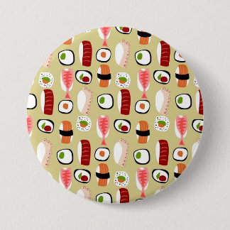 chapaestampadosushi pinback button