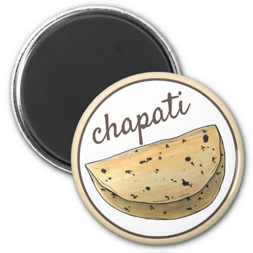 Chapati Roti Indian Food Bread Flatbread Foodie Magnet