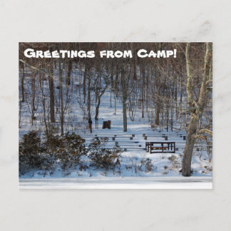 Chapel at Winter Postcard