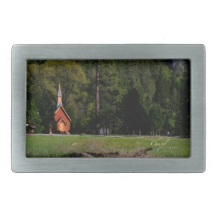 Chapel at Yosemite Belt Buckle