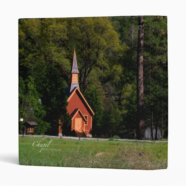 Chapel at Yosemite Binder (Back/Spine)