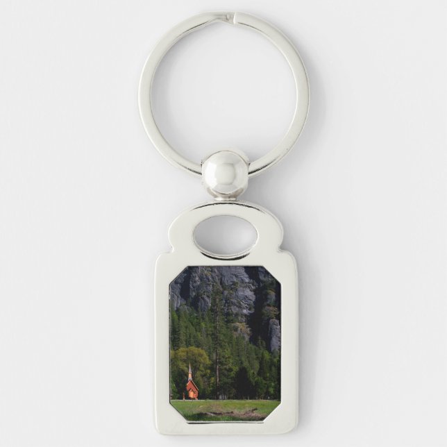 Chapel at Yosemite Keychain (Front)