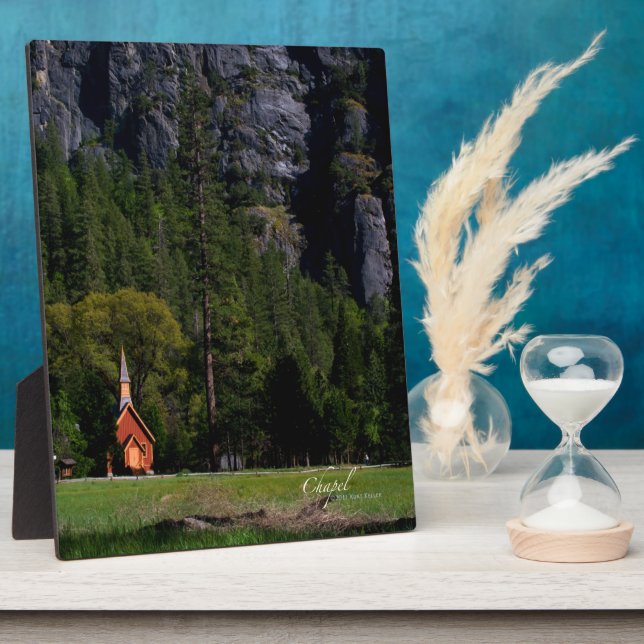 Chapel at Yosemite Plaque (Side)