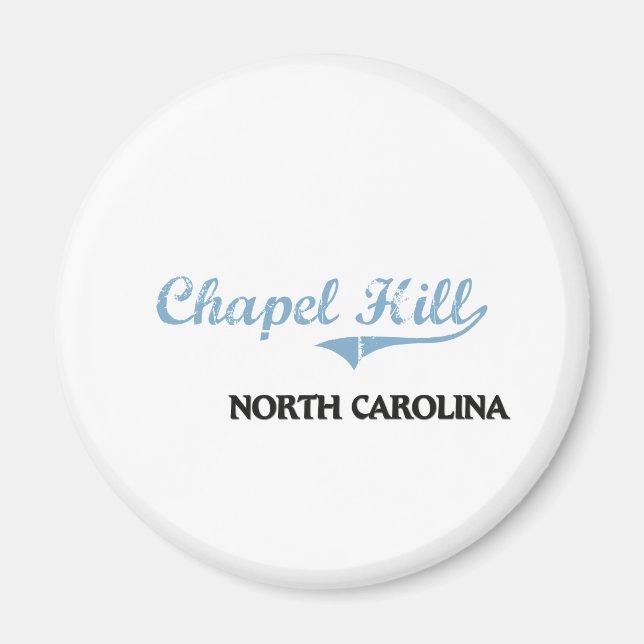 Chapel Hill North Carolina City Classic Magnet (Front)