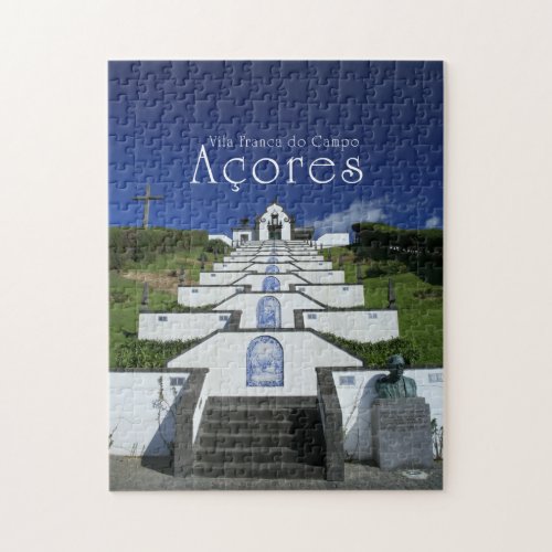 Chapel in Azores Jigsaw Puzzle