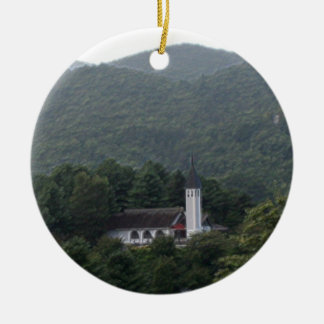 Chapel in Sky Valley Ornament