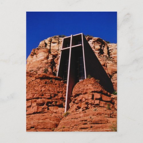 Chapel in the Rock Sedona Arizona Postcard