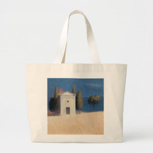 Chapel near Pienza II 2012 Large Tote Bag