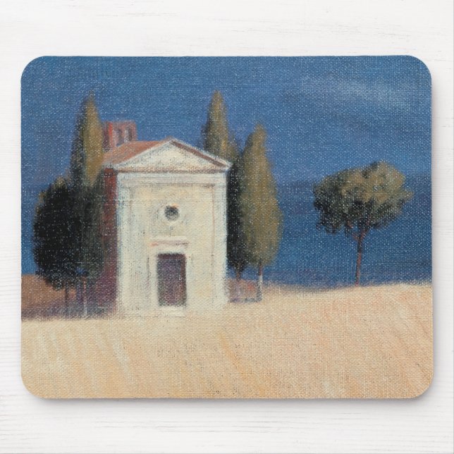 Chapel near Pienza II 2012 Mouse Pad (Front)