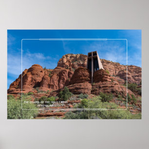 Chapel of the Holy Cross, Arizona Poster