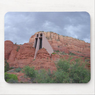 Chapel of the Holy Cross in Sedona, AZ Mouse Pad
