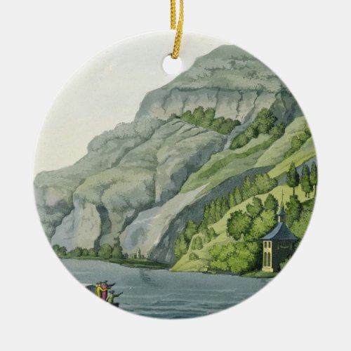 Chapel of William Tell from Customs of the Vario Ceramic Ornament