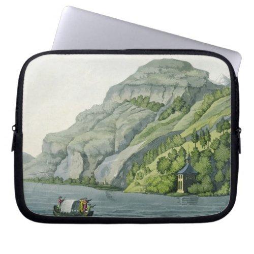 Chapel of William Tell from Customs of the Vario Laptop Sleeve