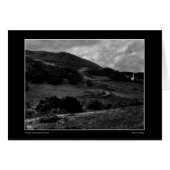 Chapel on the Road to the Sun Monochrome Card (Front Horizontal)