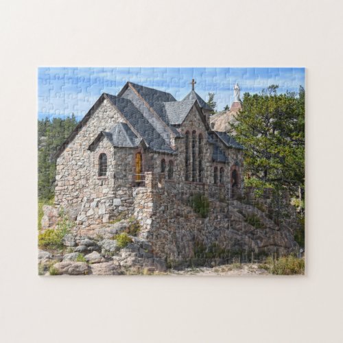 Chapel on the Rock Allenspark Colorado Jigsaw Puzzle
