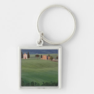 Chapel San Quirico d'Orcia, Tuscany, Italy Keychain