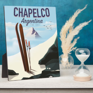 Chapelco Argentina to Ski Plaque