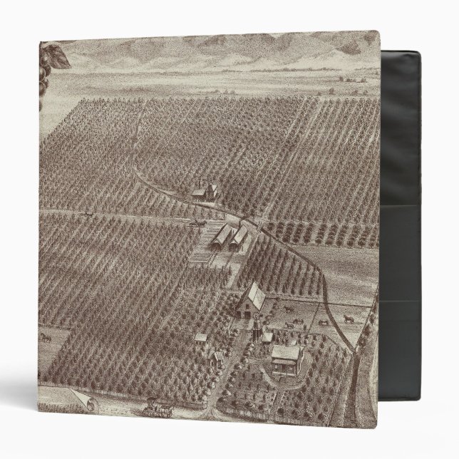 Chapin Fruit Ranch 3 Ring Binder (Front/Inside)