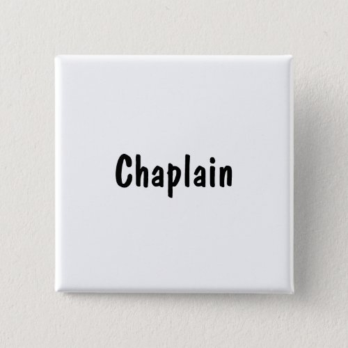 Chaplain Button