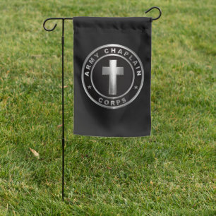 Chaplain Corps Army Veteran Garden Flag