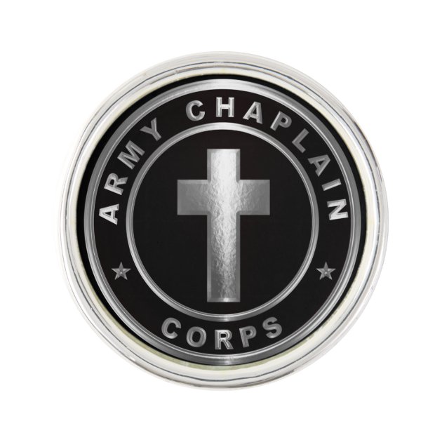 thumbnail image 2 of United States Army Military Chaplain Gold Lapel Pin | Brand New 2 of 4