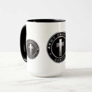 Chaplain Corps Army Veteran Mug