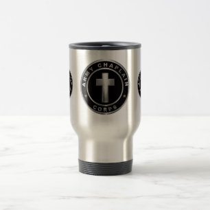 Chaplain Corps Army Veteran Travel Mug