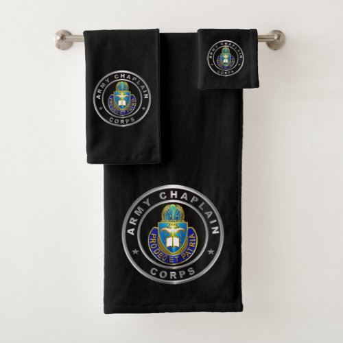 Chaplain Corps  Bath Towel Set