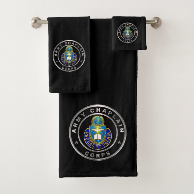 Chaplain Corps  Bath Towel Set (Insitu)