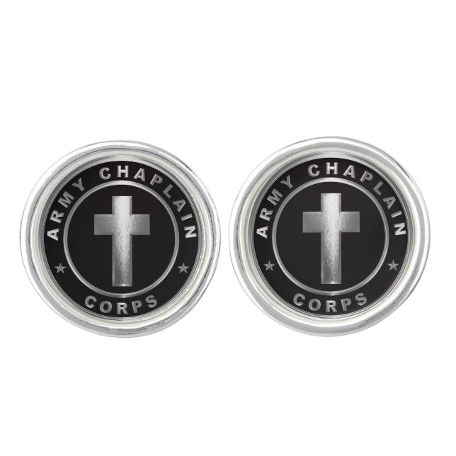 Chaplain Corps  Cufflinks (Front)
