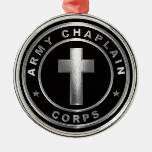CHAPLAIN CORPS  METAL ORNAMENT