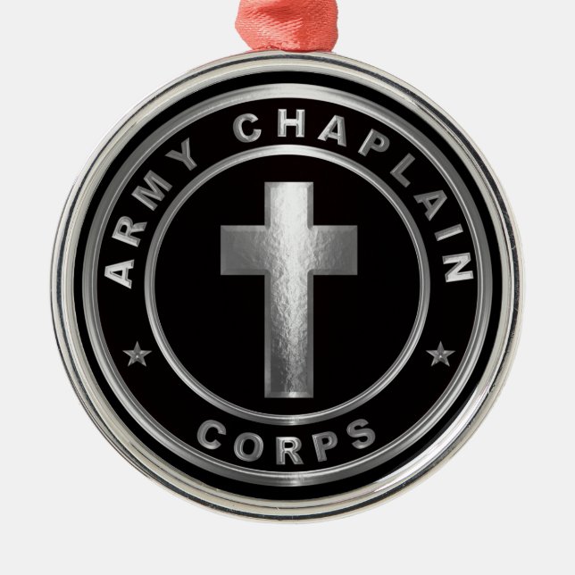 CHAPLAIN CORPS  METAL ORNAMENT (Front)
