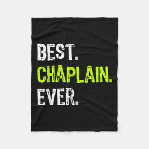 Chaplain Ever  Fleece Blanket