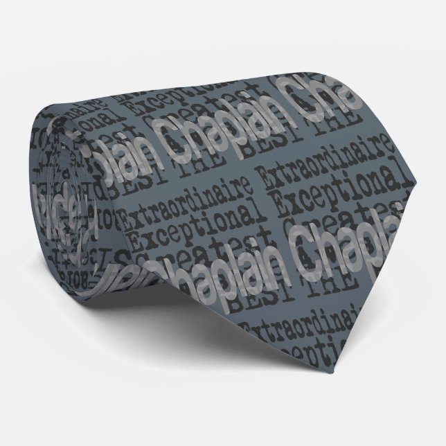 Chaplain Extraordinaire Neck Tie (Rolled)