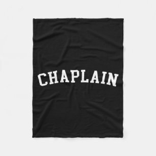 Chaplain  fleece blanket